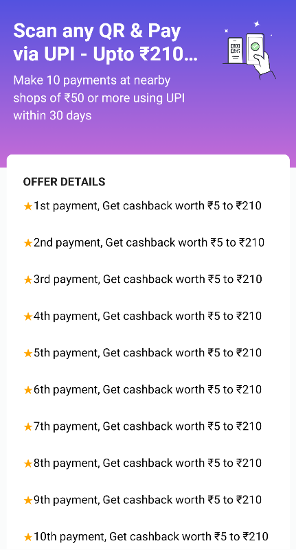 Paytm get up to 2100 cashback offer details
