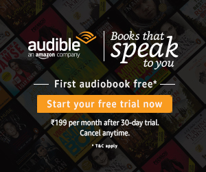 Amazon Audible - Audiobook free trail