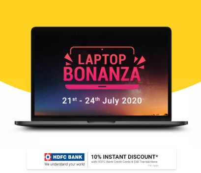 Flipkart Laptop bonanza