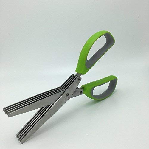 Stainless Steel Kitchen Knives 5 Layers Scissors