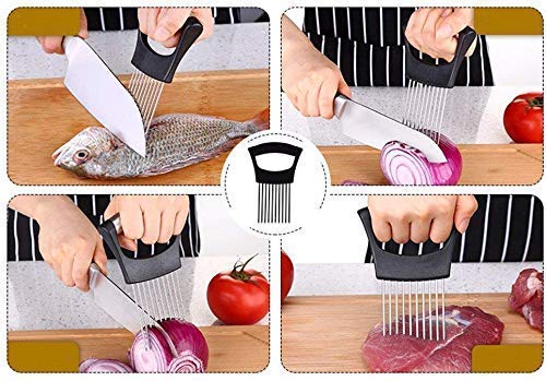 Stainless Steel Onion Holder Slicer review