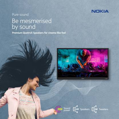 5 Reason to buy Nokia 32 inch smart TV - 39W sound output