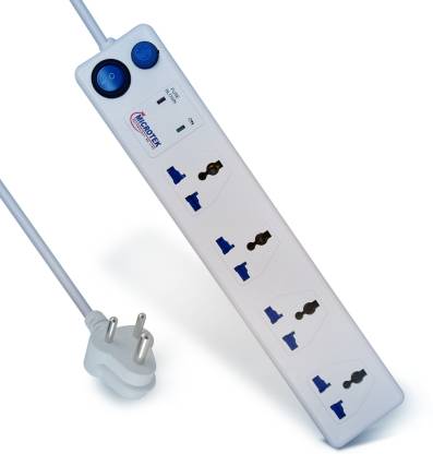 Microtek Spike Guard 1.5m Extension Cord, 4 Sockets with 1 Switch