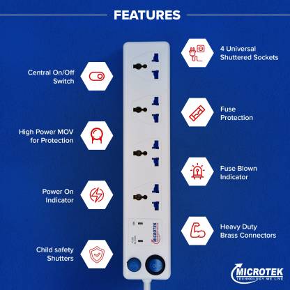 Microtek Spike Guard Features