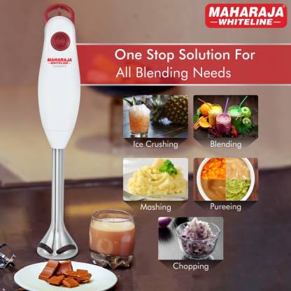 maharaja whiteline hand blender - one step solution for all the blending needs