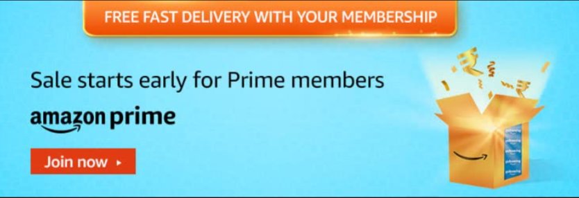 Amazon Great Indian Sale - amazon prime early access